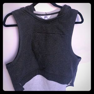 Joy Lab hooded sleeveless sweatshirt